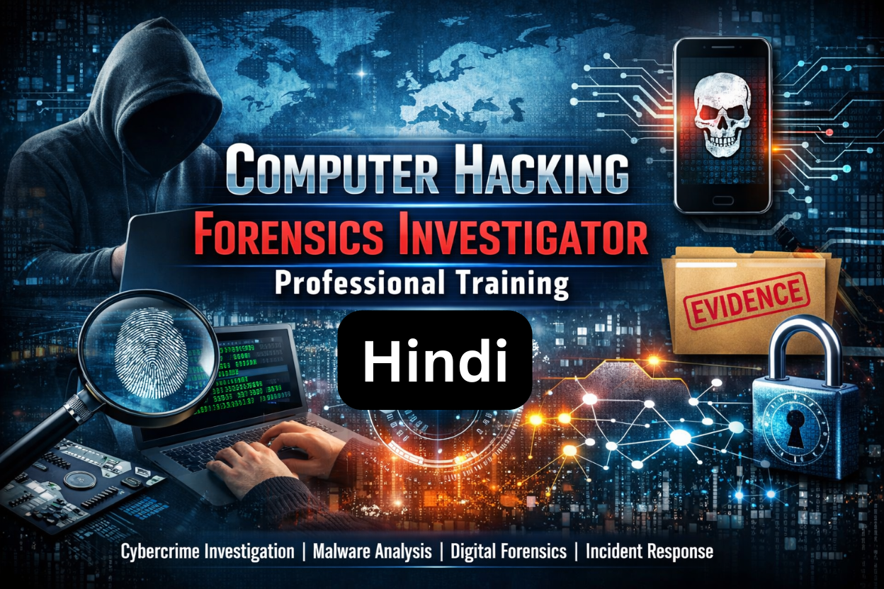 Professional Computer Hacking Forensics Investigator Training (Live + Recorded)